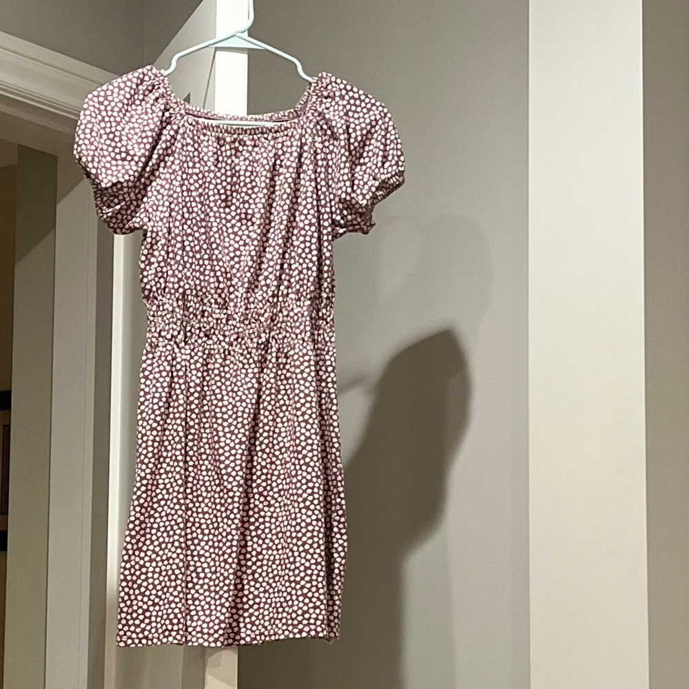 Brown / Pink floral print - Gap Dress